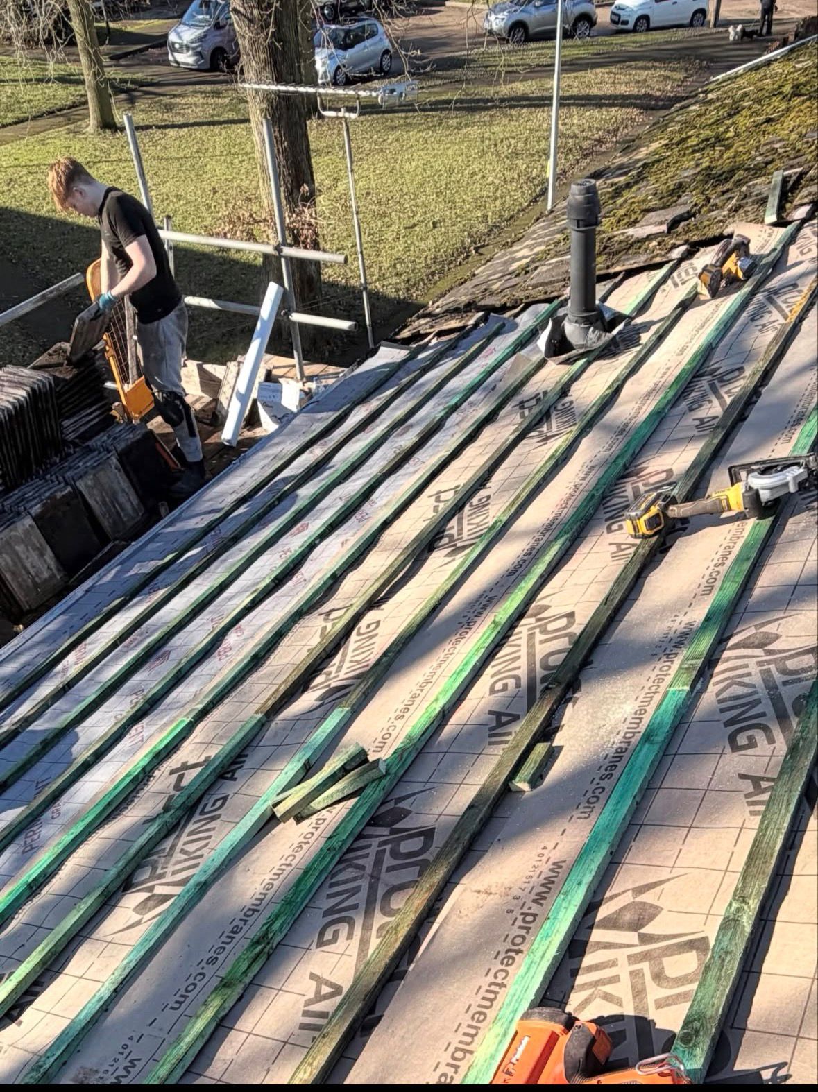 Recent Westface Roofing job